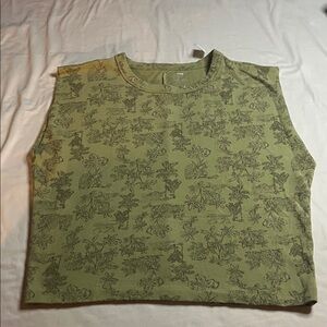 NWT Arie Palm Tree Sleeveless Top